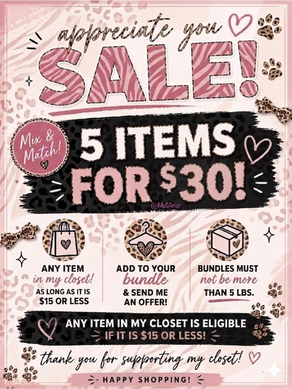 🐾 Sale Details 🐾